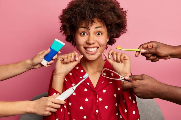 Flossing Before or After Brushing